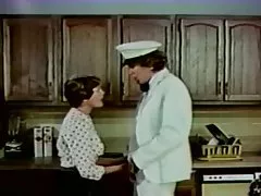 Vintage milkman kohaletoimetamine