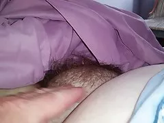 Paljastamiseks minu wifes paks Karvane tuss hommikul