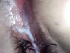 Karvane tuss Creampie